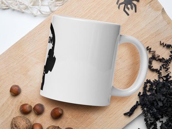 Side Level up your stream with our "Game On" ceramic mug.