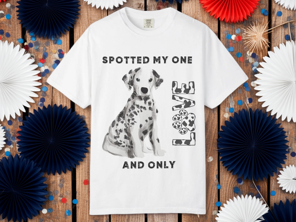 Dalmatian T-shirt - Iconic Eco-Friendly Comfort Tee - Iron Phoenix GHG
