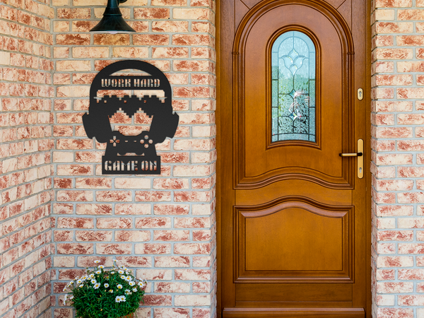Work_Hard_Game_On_Sign_Black_Brick_Entrance_Mockup.png