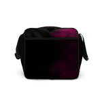 Maroon Abstract Print Duffle Bag - Right Side View | Our Phoenix Rise