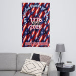 USA 250th Anniversary Flag - Front View Patriotic Design | Our Phoenix Rise