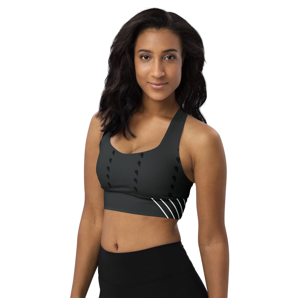 Recycled Longline Sports Bra