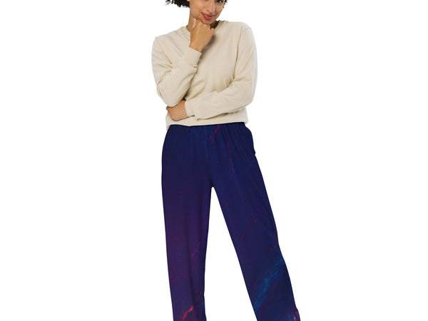 all-over-print-unisex-wide-leg-pants-white-front-woman