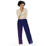 all-over-print-unisex-wide-leg-pants-white-front-woman