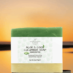 Aloe and Cucumber Soap | Refreshing | Soothing - Iron Phoenix GHG