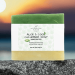Aloe and Cucumber Soap | Refreshing | Soothing - Iron Phoenix GHG