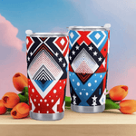 Geo Patriot Travel Mug (20oz) Detailed View 6 | Our Phoenix Rise