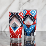 "Geo Patriot" Travel Mug (20oz) | Iron Phoenix GHG - Iron Phoenix GHG