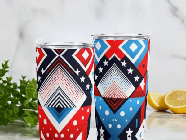 "Geo Patriot" Travel Mug (20oz) | Iron Phoenix GHG - Iron Phoenix GHG