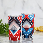 "Geo Patriot" Travel Mug (20oz) | Iron Phoenix GHG - Iron Phoenix GHG