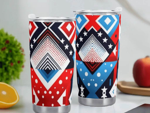 "Geo Patriot" Travel Mug (20oz) | Iron Phoenix GHG - Iron Phoenix GHG