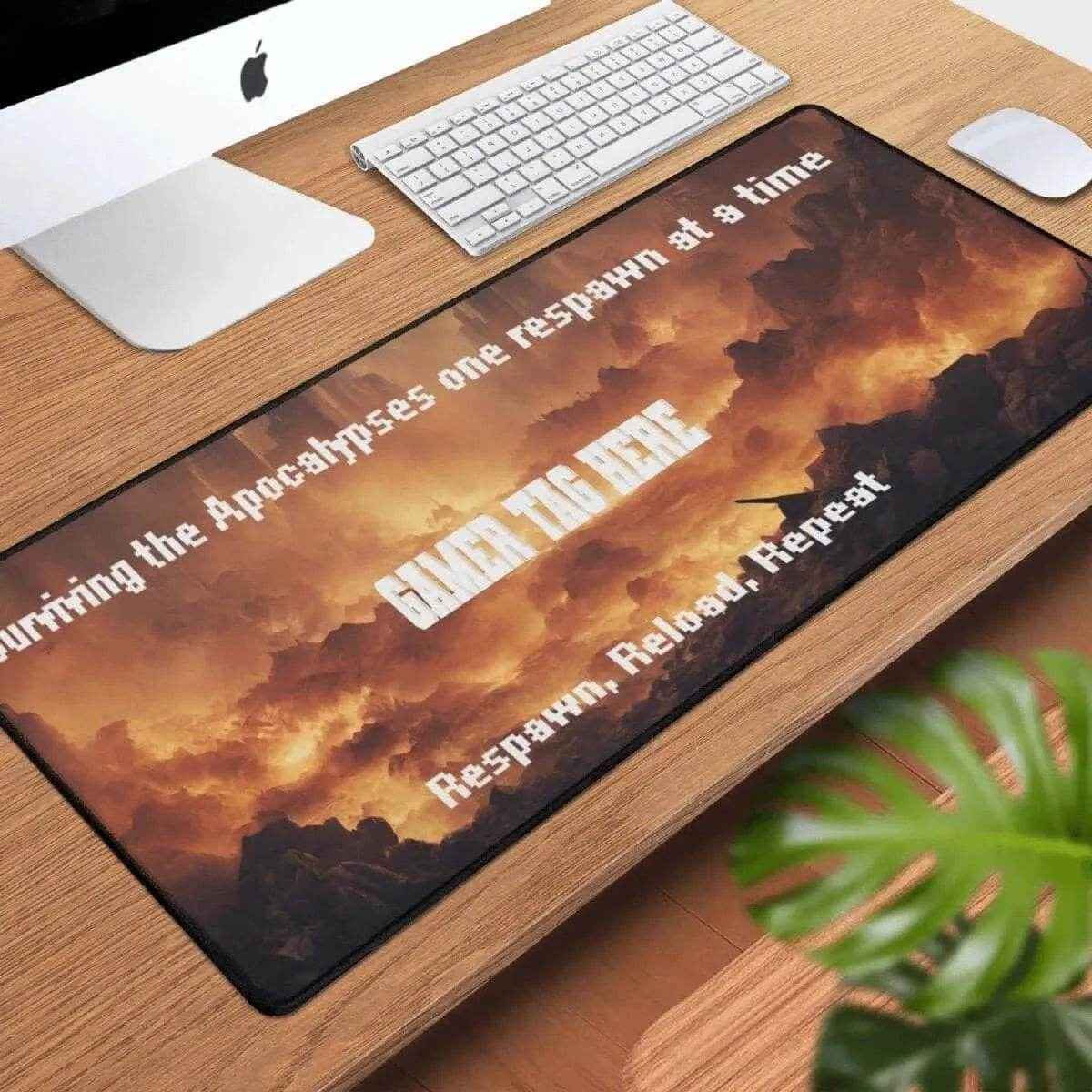 Personalized Apocalypse Gaming Desk Mat XL