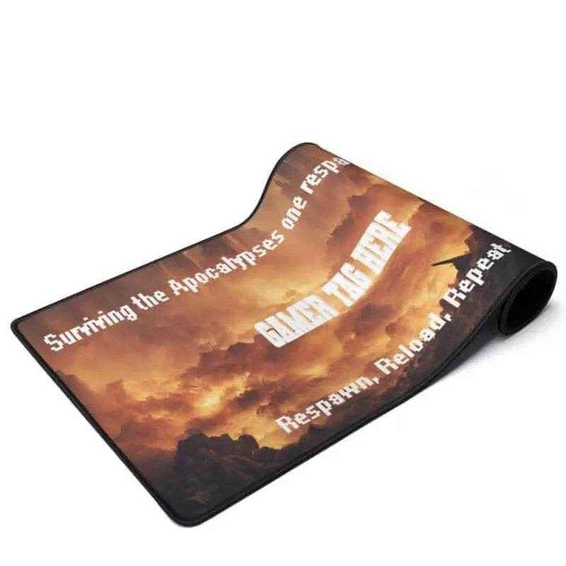 Apocalypse Gaming Mat | Personalized XL Survival Desk Pad