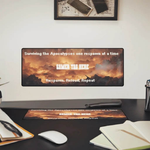Apocalypse Gaming Mat | Personalized XL Survival Desk Pad - Iron Phoenix GHG