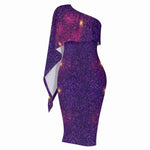 Cosmic Night Purple Galaxy Dress | Fashion Lovers