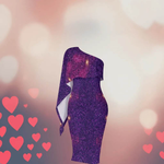 Cosmic Night Purple Galaxy Dress | Fashion Lovers - Iron Phoenix GHG