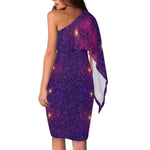 Cosmic Night Purple Galaxy Dress | Fashion Lovers