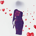 Cosmic Night Purple Galaxy Dress | Fashion Lovers - Iron Phoenix GHG