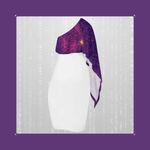 Galaxy Drape White Party Dress Detailed View 2 | Our Phoenix Rise