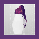 Galaxy Drape White Party Dress | Iron Phoenix GHG - Iron Phoenix GHG