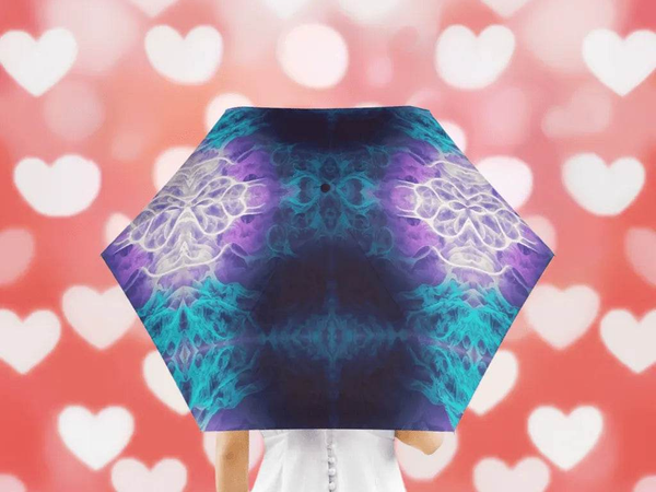 "Cosmic Flame" Automatic Umbrella | Iron Phoenix GHG - Iron Phoenix GHG