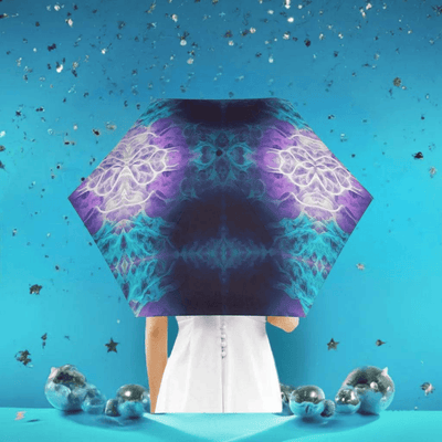 "Cosmic Flame" Automatic Umbrella | Iron Phoenix GHG - Iron Phoenix GHG