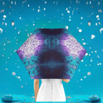 "Cosmic Flame" Automatic Umbrella | Iron Phoenix GHG - Iron Phoenix GHG