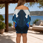 Geometric Print Mini Dress - Lifestyle View on Model | Our Phoenix Rise
