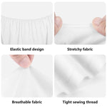 Azure Mosaic Geometric Dress - Close up of abstract blue pattern | Our Phoenix Rise