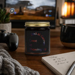 Bad at Games Soy Wax Candle - Nighttime Desk Setting | Our Phoenix Rise
