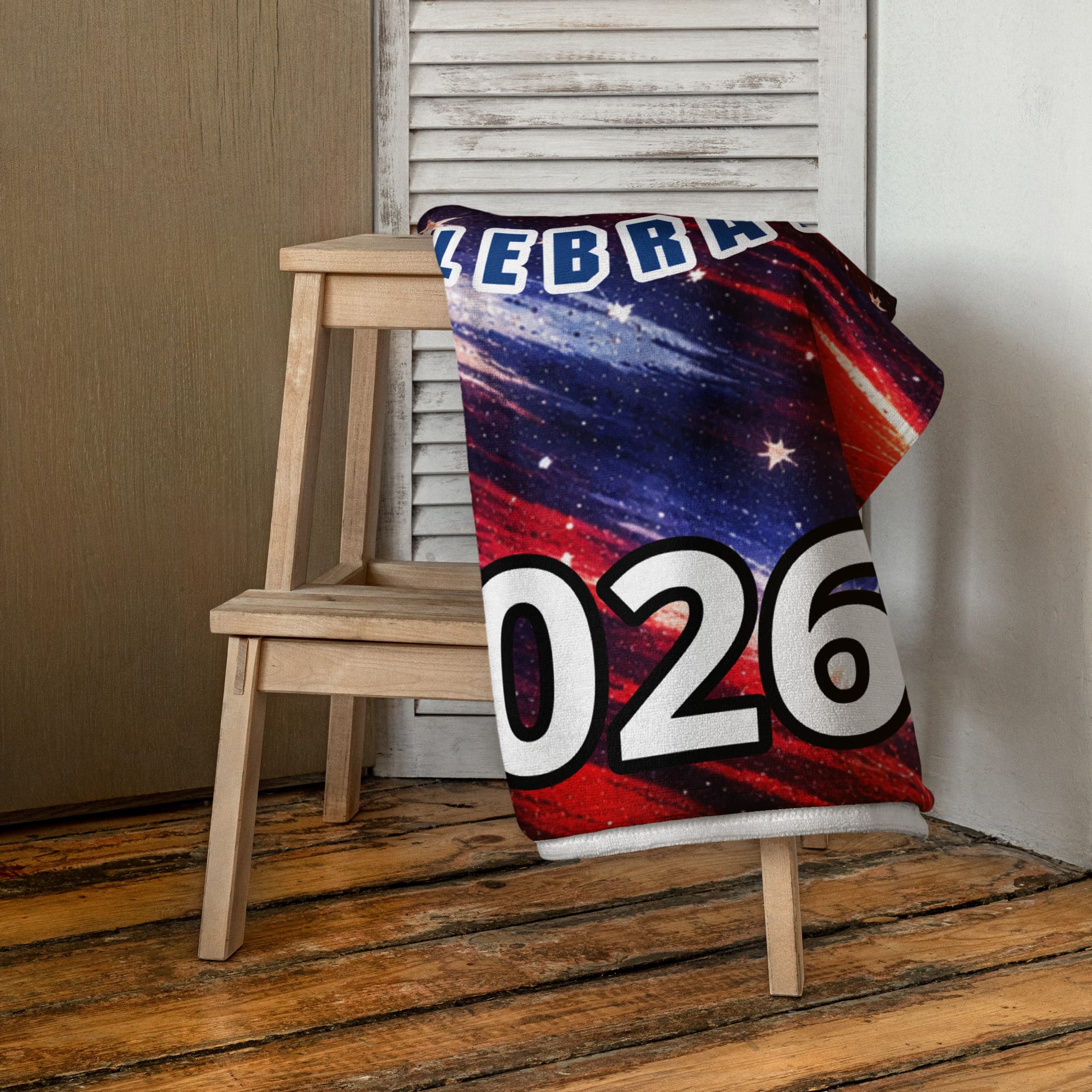 America 250 Patriotic Beach Towel