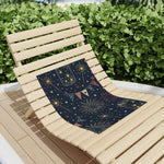 Patriotic Beach Towel - Close Up of Fireworks and Stars Pattern | Our Phoenix Rise