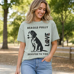 Beagle Mom Graphic T-Shirt - Espresso Lifestyle | Our Phoenix Rise