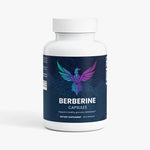 Berberine HCL 60 Capsules - White Bottle Front View | Our Phoenix Rise