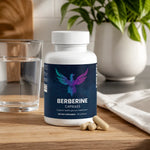 Berberine HCL 60 Capsules - Natural Light Lifestyle Mockup | Our Phoenix Rise