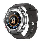 black smartwatch showing digital time and battery life | Our Phoenix Rise