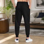 Men's Patriotic American Eagle Joggers - lifestyle seated view on model | Our Phoenix Rise