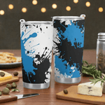Paint Splatter Tumbler by Shadowseeker Detailed View 4 | Our Phoenix Rise