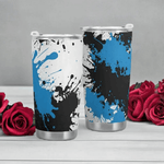 Paint Splatter Tumbler by Shadowseeker Detailed View 7 | Our Phoenix Rise