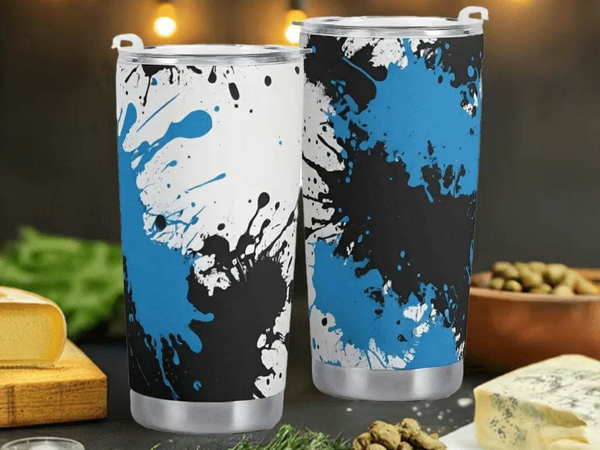 "Paint Splatter" Tumbler by Shadowseeker| Iron Phoenix GHG - Iron Phoenix GHG