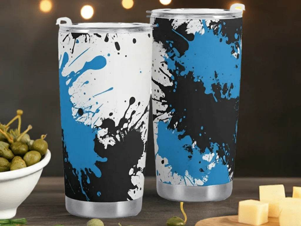 "Paint Splatter" Tumbler by Shadowseeker| Iron Phoenix GHG - Iron Phoenix GHG