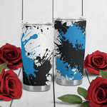 Paint Splatter Tumbler by Shadowseeker Detailed View 5 | Our Phoenix Rise