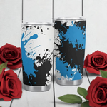 "Paint Splatter" Tumbler by Shadowseeker| Iron Phoenix GHG - Iron Phoenix GHG