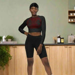 "Geo-Logo" Geometric Crop Top | Iron Phoenix GHG