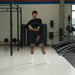 Green "Neon Grid" Long Sleeve Crop Top | Iron Phoenix - Iron Phoenix GHG