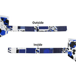 Automatic Travel Umbrella - Blue Geometric Print Fabric Texture | Our Phoenix Rise