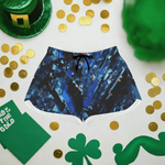 "Crystal Shard" Blue Athletic Shorts| Iron Phoenix GHG - Iron Phoenix GHG