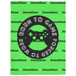 Born to Game Gaming Fleece Blanket Detailed View 10 | Our Phoenix Rise