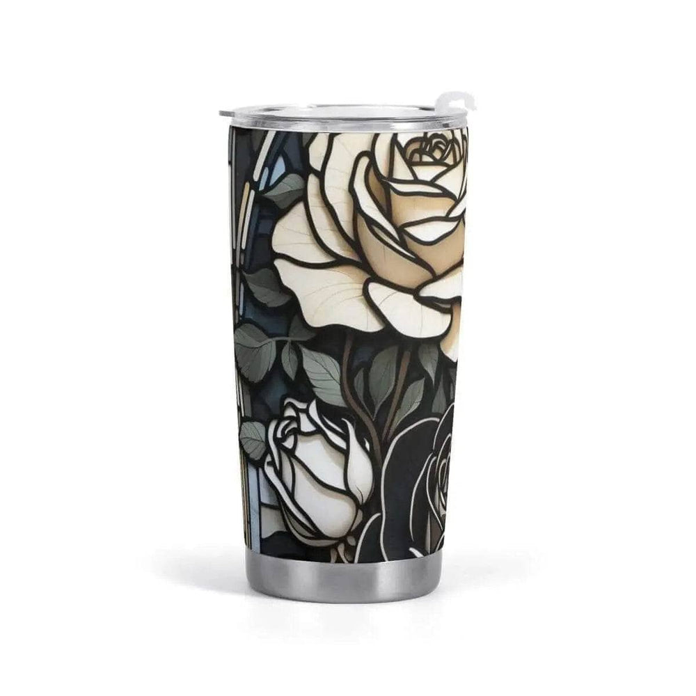 Vintage Rose Tumbler by Shadowseeker