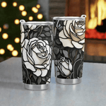 Vintage Rose Tumbler by Shadowseeker Detailed View 3 | Our Phoenix Rise